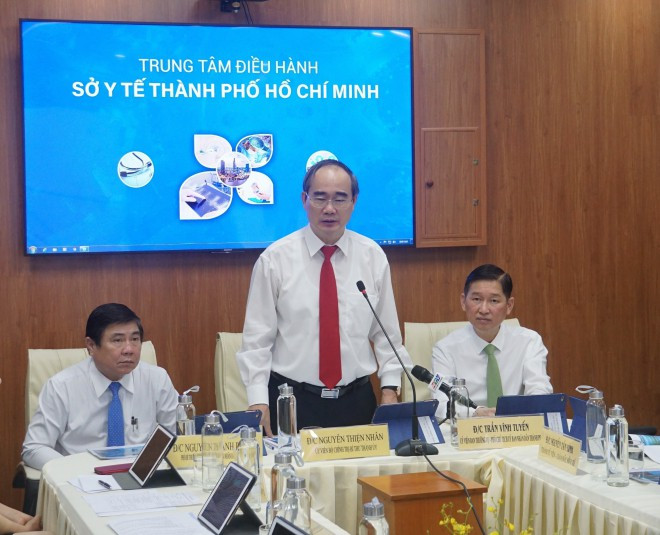 胡志明市医疗和教育两个智能指导中心正式启动运行 ảnh 1 胡志明市医疗和教育两个智能指导中心正式启动运行 ảnh 1