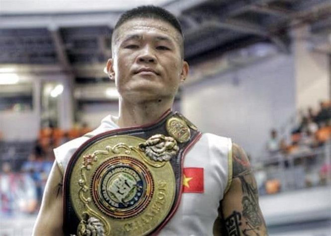 越南拳击运动员张廷煌获WBA亚洲区超中量级冠军金腰带 ảnh 1