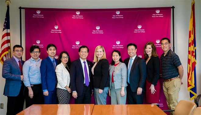 研讨会“从亚利桑那州视角看越美国伙伴关系25周年和未来商机”在美举行 ảnh 1 研讨会“从亚利桑那州视角看越美国伙伴关系25周年和未来商机”在美举行 ảnh 1