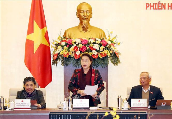 越南国会常委会第42次会议落下帷幕 ảnh 1