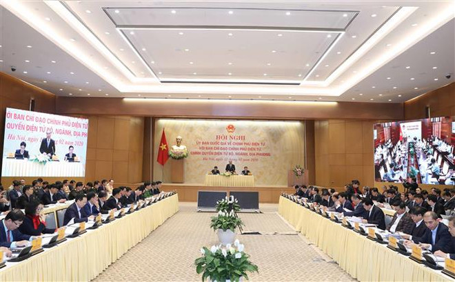 阮春福总理:越南拥有多家先进的电信和信息技术企业有足够能力参与电子政务建设 ảnh 2 阮春福总理:越南拥有多家先进的电信和信息技术企业有足够能力参与电子政务建设 ảnh 2