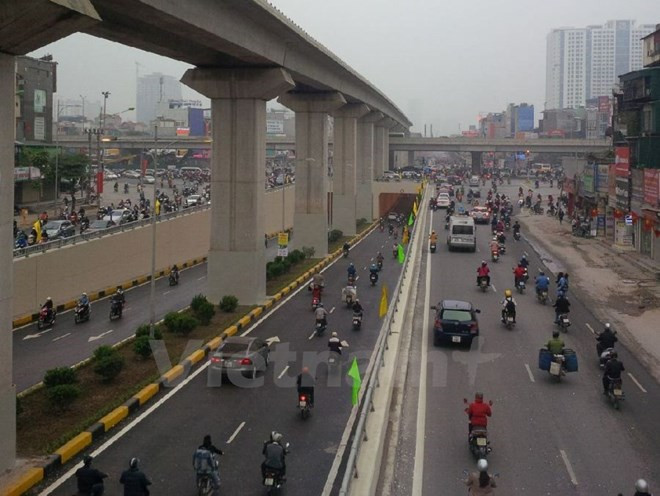 河内市最先进的两条隧道正式通车 ảnh 1