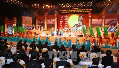 程状元阮秉谦寺庙文化历史遗迹区获得国家级特别遗迹区证书 ảnh 1