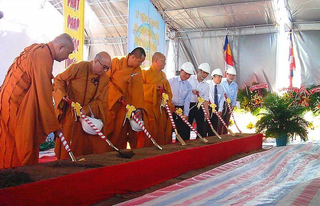 金瓯省竹林禅院项目动工兴建 ảnh 1