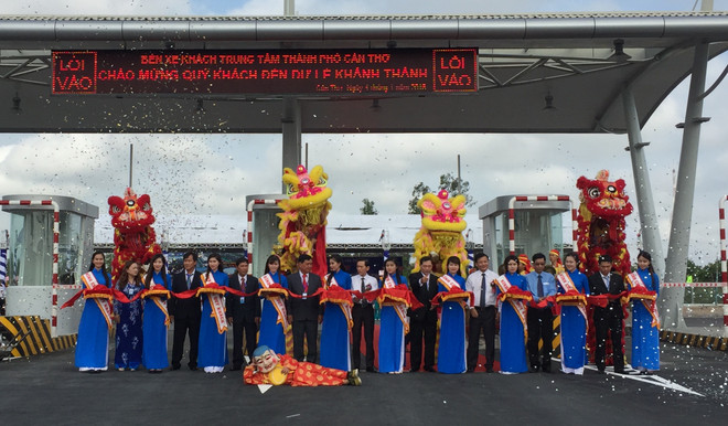 九龙江三角洲地区最现代的汽车客运站正式投运 ảnh 1 九龙江三角洲地区最现代的汽车客运站正式投运 ảnh 1