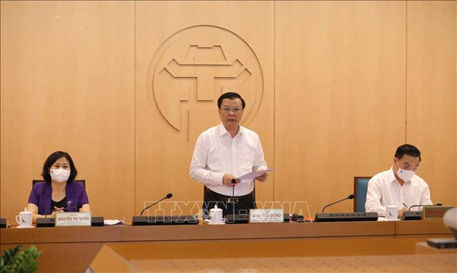 河内市委书记丁进勇:若发生疫情蔓延情况,领导要受处分 ảnh 1 河内市委书记丁进勇:若发生疫情蔓延情况,领导要受处分 ảnh 1