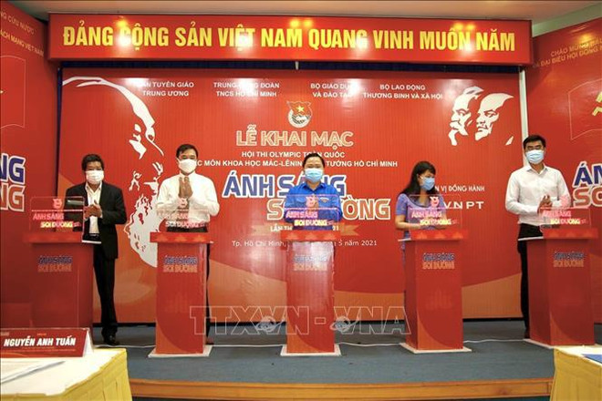 越南马列主义与胡志明思想科学课程全国奥林匹克竞赛拉开序幕 ảnh 2 越南马列主义与胡志明思想科学课程全国奥林匹克竞赛拉开序幕 ảnh 2