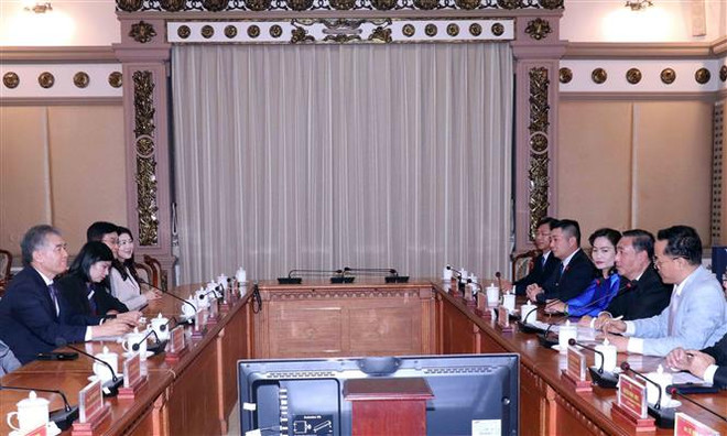 促进胡志明市和韩国首尔两个民选机构之间的合作 ảnh 1