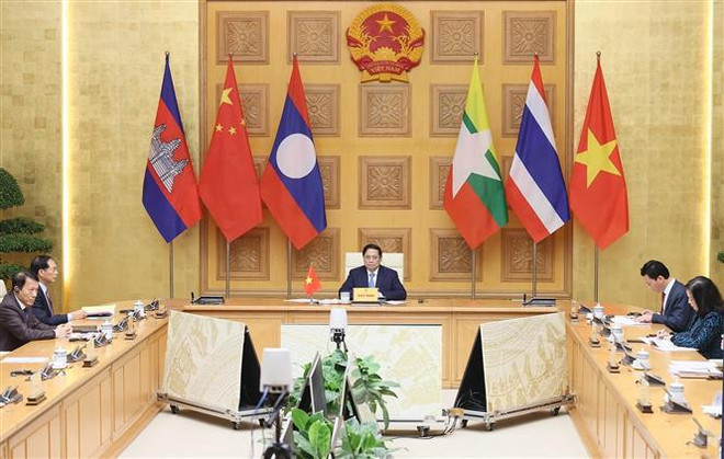 越南政府总理范明政出席湄公河—澜沧江合作第四次领导人会议 ảnh 1 越南政府总理范明政出席湄公河—澜沧江合作第四次领导人会议 ảnh 1