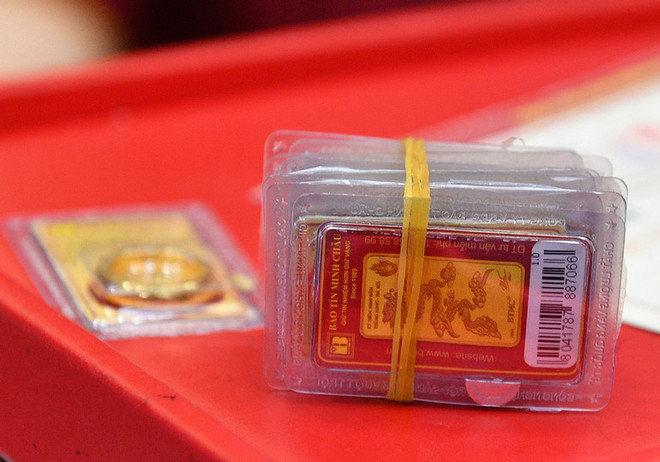 12月26上午越南国内市场黄金卖出价靠近7900万越盾 ảnh 1 12月26上午越南国内市场黄金卖出价靠近7900万越盾 ảnh 1