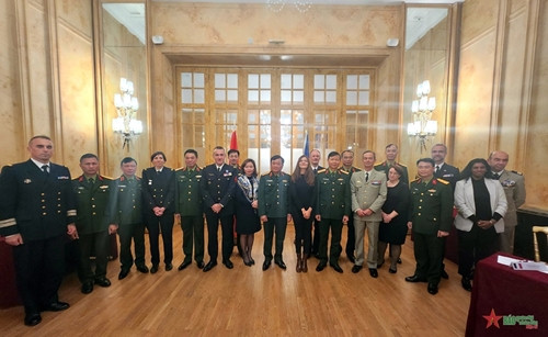 第三次越法防务合作与战略对话在法国举行 ảnh 1 第三次越法防务合作与战略对话在法国举行 ảnh 1