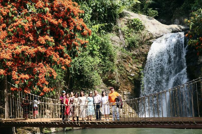 春节假期广南省和清化省接待大量游客前来参观旅游 ảnh 1 春节假期广南省和清化省接待大量游客前来参观旅游 ảnh 1