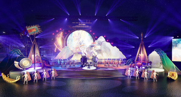 二征夫人英雄历史3D投影舞台给观众带来视听盛宴 ảnh 1