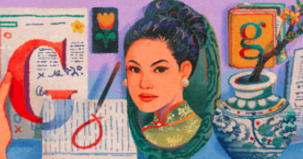 谷歌推崇越南第一位女主编孀月英 ảnh 1 谷歌推崇越南第一位女主编孀月英 ảnh 1