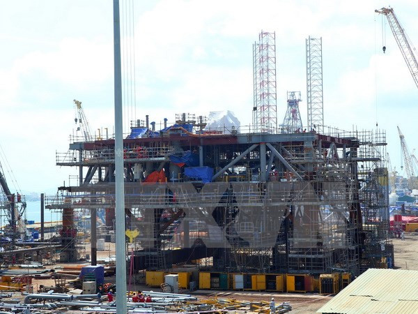 白兔油田ThTC-03石油钻井平台喜获油流 ảnh 1 白兔油田ThTC-03石油钻井平台喜获油流 ảnh 1