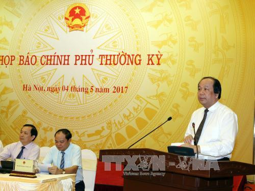 越南政府4月份例行记者会就舆论关注的问题进行解答 ảnh 2 越南政府4月份例行记者会就舆论关注的问题进行解答 ảnh 2