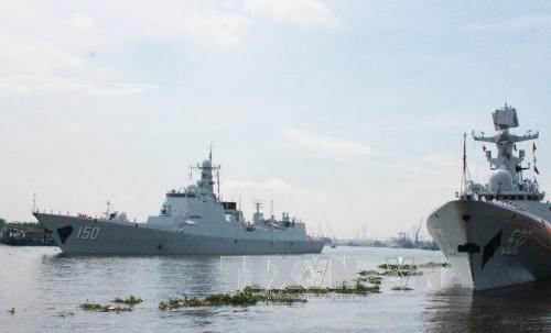 中国海军舰艇编队访问越南胡志明市 ảnh 2 中国海军舰艇编队访问越南胡志明市 ảnh 2