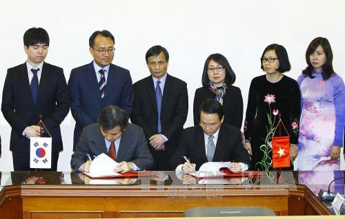越通社与韩联社加强合作交换信息 ảnh 2 越通社与韩联社加强合作交换信息 ảnh 2