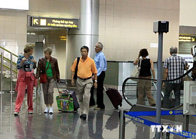 春节期间河内接待国际游客量猛增 ảnh 1 春节期间河内接待国际游客量猛增 ảnh 1