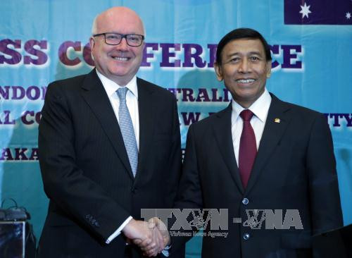 澳大利亚与印尼加强安全司法合作 ảnh 1