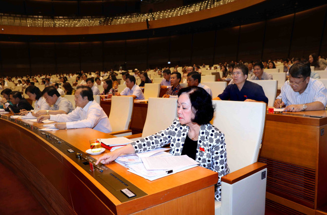国会表决通过关于2019年法律法规制定计划决议草案 ảnh 1 国会表决通过关于2019年法律法规制定计划决议草案 ảnh 1