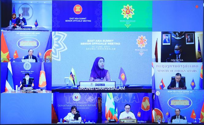 越南外交部副部长阮国勇出席东亚峰会高官会 ảnh 1