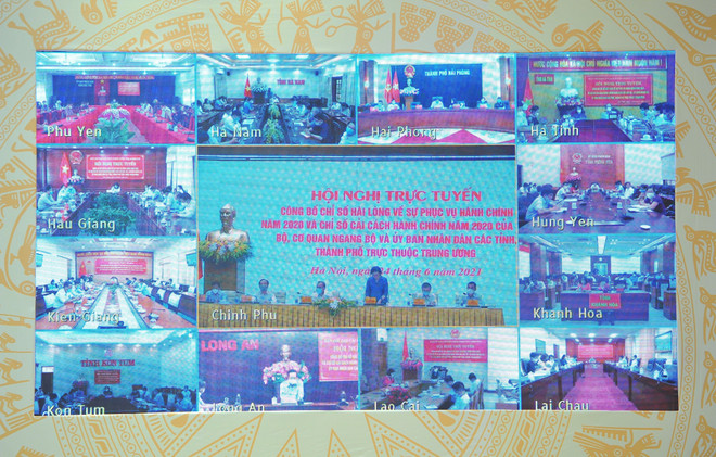 2020年行政改革指数：越南国家银行与广宁省再次位居榜首 ảnh 2