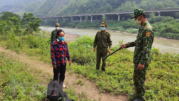 老街省连续发现非法入境人员 ảnh 1