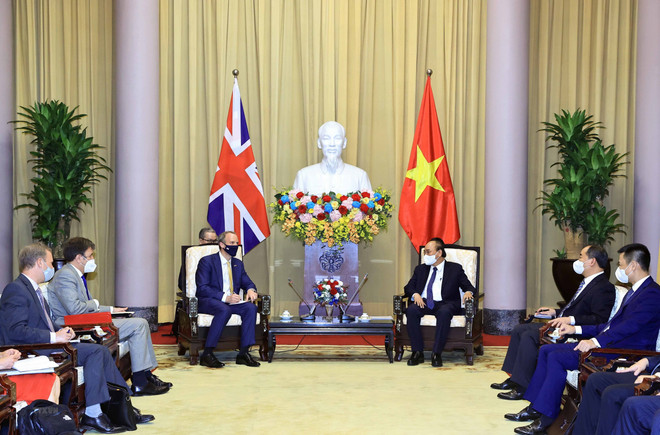 越南国家主席阮春福:推动越南与英国战略伙伴关系深入、高效、务实发展 ảnh 1 越南国家主席阮春福:推动越南与英国战略伙伴关系深入、高效、务实发展 ảnh 1