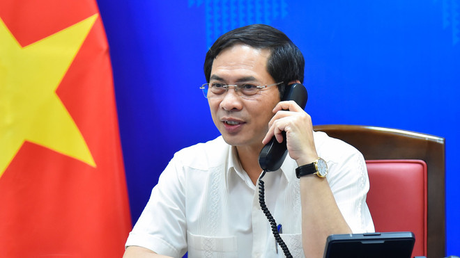 越南外交部部长裴青山与挪威外交大臣瑟雷德通电话 ảnh 2 越南外交部部长裴青山与挪威外交大臣瑟雷德通电话 ảnh 2