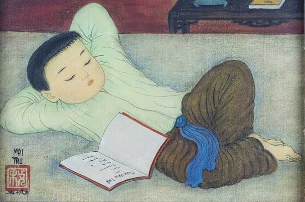 越南著名画家梅忠次画作亮相巴黎里昂车站大厅 ảnh 1 越南著名画家梅忠次画作亮相巴黎里昂车站大厅 ảnh 1