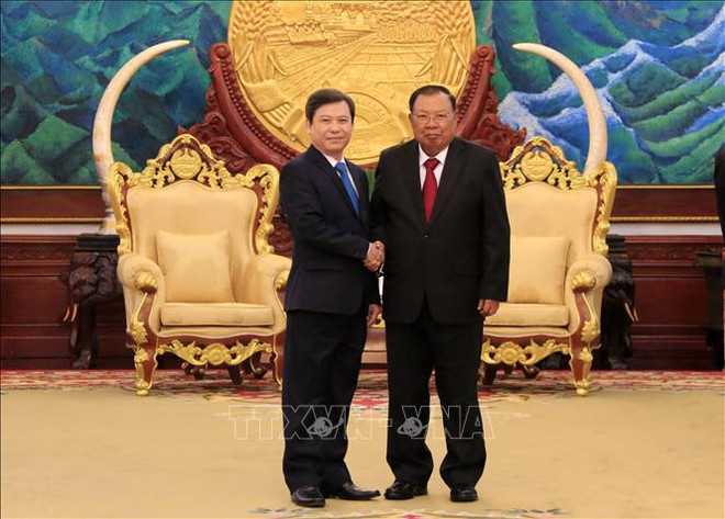 越老高层领导高度评价两国最高人民检察院合作 ảnh 1 越老高层领导高度评价两国最高人民检察院合作 ảnh 1