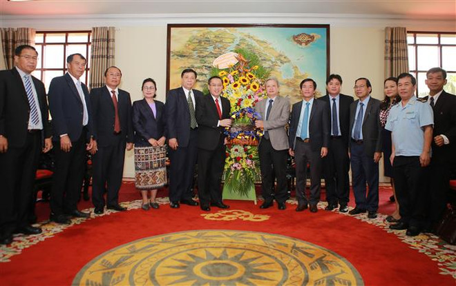 承天顺化省与老挝沙湾拿吉省加强合作 ảnh 2 承天顺化省与老挝沙湾拿吉省加强合作 ảnh 2