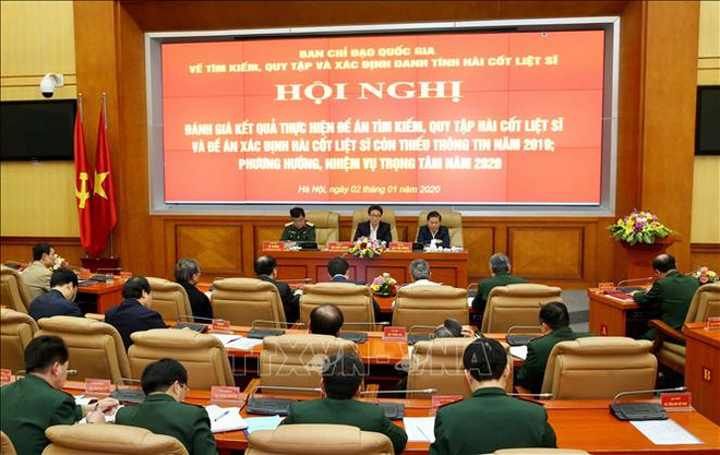 2019年越南全国共搜寻归宿1625具烈士遗骸 ảnh 1