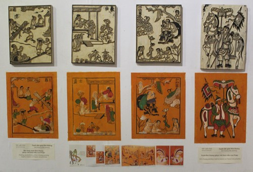 复原和保存河内金黄民间画的价值 ảnh 1 复原和保存河内金黄民间画的价值 ảnh 1