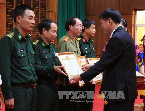 越南老挝加强边境界碑加密改造工作 ảnh 1 越南老挝加强边境界碑加密改造工作 ảnh 1