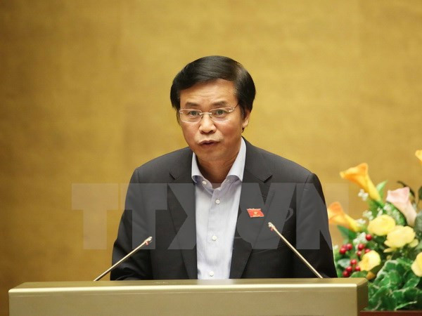 越南第十三届国会第十次会议:批准国家选举委员会21名委员名单 ảnh 1 越南第十三届国会第十次会议:批准国家选举委员会21名委员名单 ảnh 1