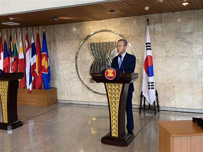 2020东盟轮值主席年:韩国协助东盟提升新冠肺炎疫情早期发现能力 ảnh 1 2020东盟轮值主席年:韩国协助东盟提升新冠肺炎疫情早期发现能力 ảnh 1