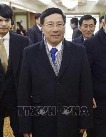 越南政府副总理兼外长范平明对朝鲜进行正式访问 ảnh 1