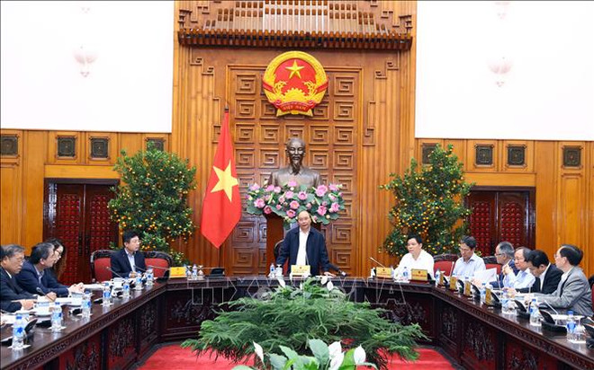 阮春福主持召开大米收购工作会议 ảnh 1 阮春福主持召开大米收购工作会议 ảnh 1