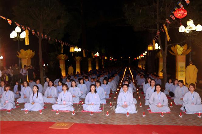 昆山寺莲花会上节祈求国泰民安 众生安乐 ảnh 3 昆山寺莲花会上节祈求国泰民安 众生安乐 ảnh 3