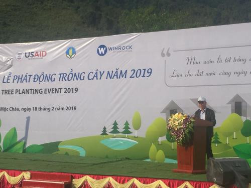 山罗省举行2019年植树节启动仪式 ảnh 1