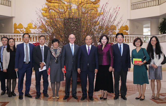 越南政府总理阮春福会见国际货币基金组织驻越办事处首席代表 ảnh 2 越南政府总理阮春福会见国际货币基金组织驻越办事处首席代表 ảnh 2