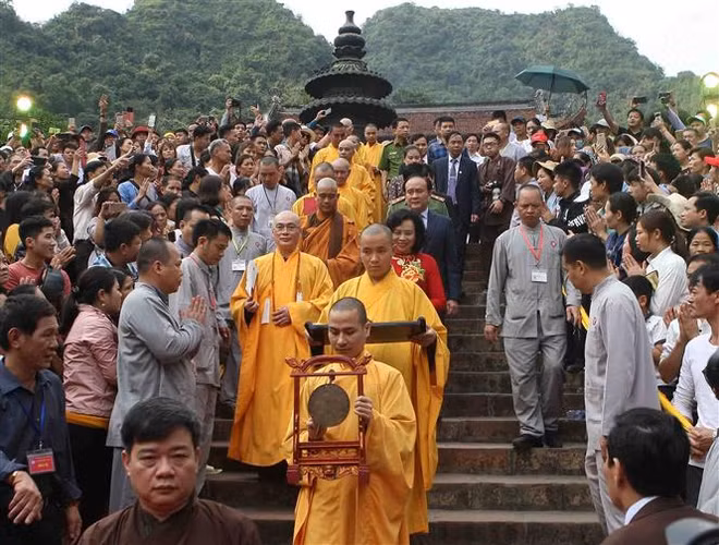 热闹非凡的香迹寺庙会正式开庙 ảnh 2
