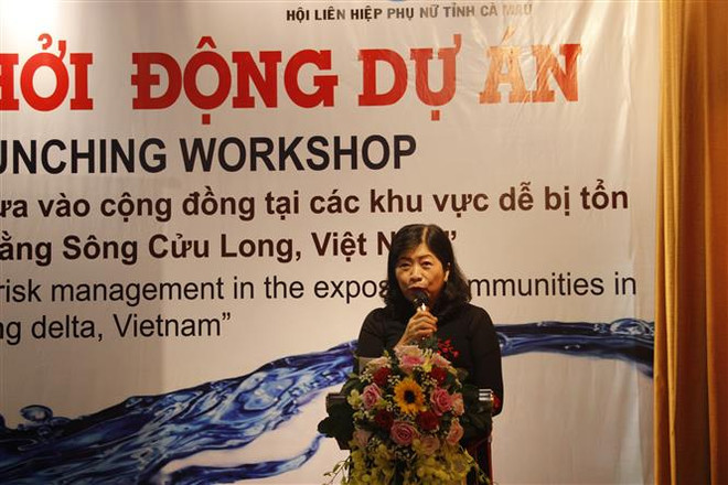 金瓯省：2.4万人受益于由韩国提供援助的减轻自然灾害项目 ảnh 1