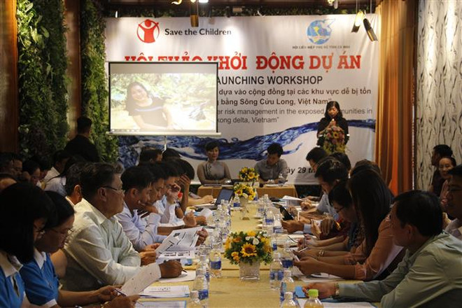 金瓯省：2.4万人受益于由韩国提供援助的减轻自然灾害项目 ảnh 2