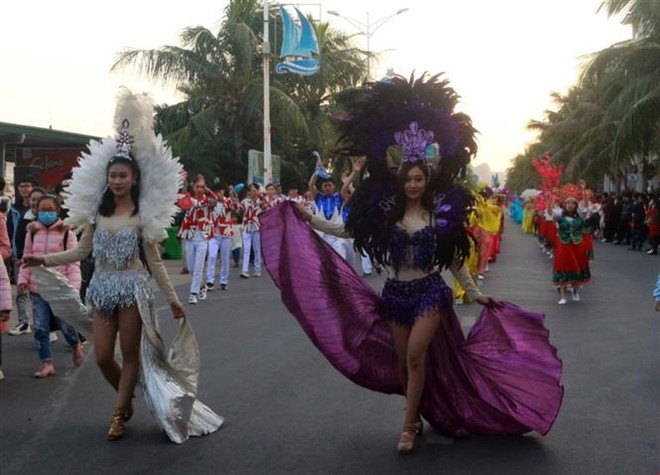 广宁省首次举行冬季狂欢节 ảnh 6 广宁省首次举行冬季狂欢节 ảnh 6