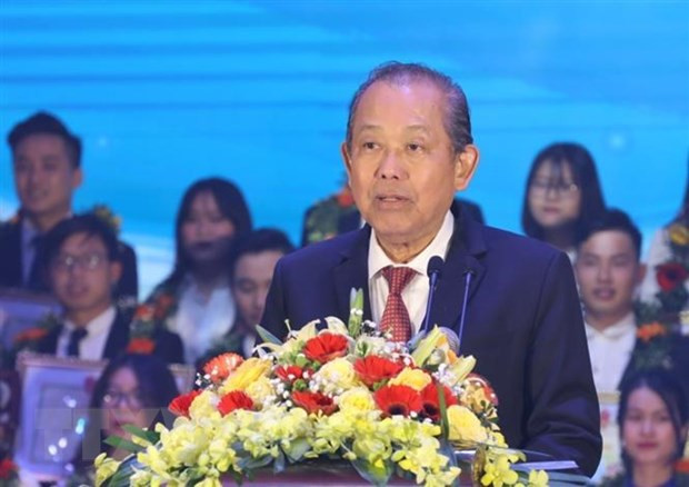 张和平副总理:凝聚大学生智慧和先锋力量 ảnh 2 张和平副总理:凝聚大学生智慧和先锋力量 ảnh 2