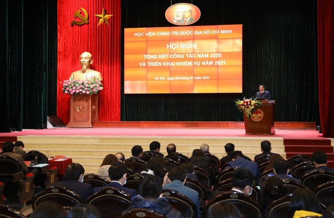 胡志明国家政治学院继续全面同步创新各项工作 ảnh 2