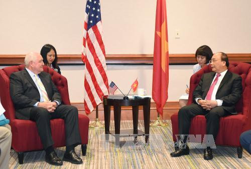 阮春福总理抵达华盛顿开始系列会见活动 ảnh 3